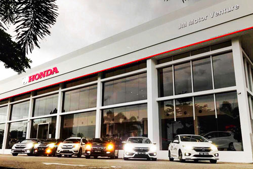 Our Honda Showroom at Bukit Mertajam, Malaysia